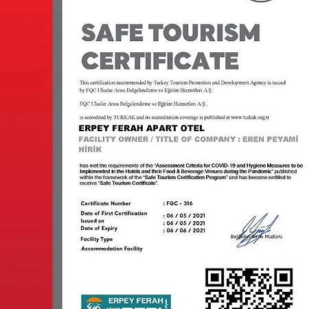 Apartmanhotel Erpey Ferah 4*